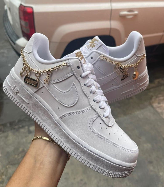 Nike Airforce 1 gold chain - Postu Tienda