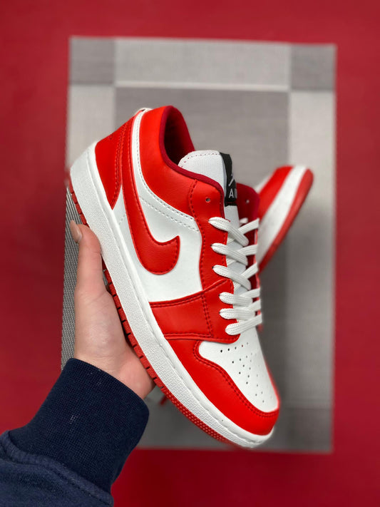 Nike Jordan 1 Low Red/White - Postu Tienda